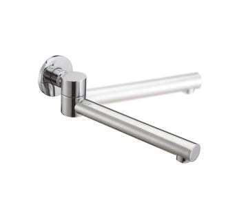 Tube Swivel Wall Mount Bath Spout