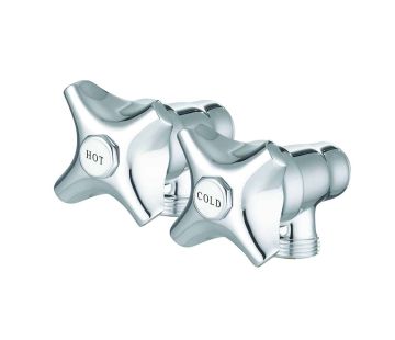 Project Laundry Angle Stops - Chrome