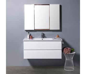 Qubo 1060 Wall-Hung, 2 Drawer (Top/Bottom)