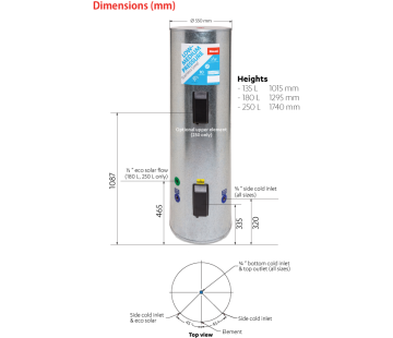 Low-Medium Pressure Stainless Steel Cylinders