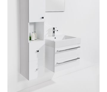 Splash 600 Wall-Hung Vanity, 2 Drawers