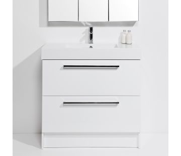 Splash 900 Floor Standing Vanity, 2 Drawers