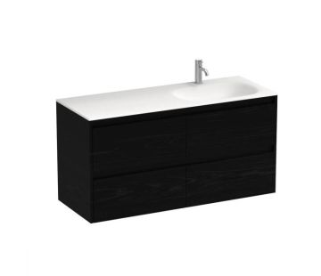 Stanza Spio 1200 4 Drawer Vanity Right Basin