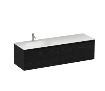 Stanza Spio 1500 2 Drawer (Side by Side) Vanity Left Basin