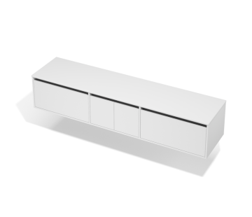 City 50 Vanity 2100 Wall - 2 Door, 2 Drawers