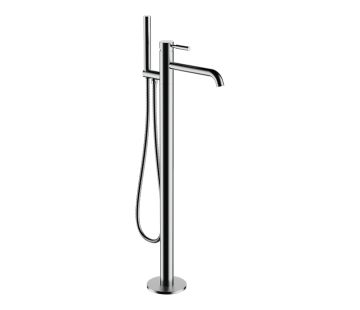 Swiss Floor Mount Bath Filler & Handshower