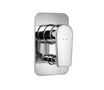 Taut Shower/Bath Mixer with Diverter 