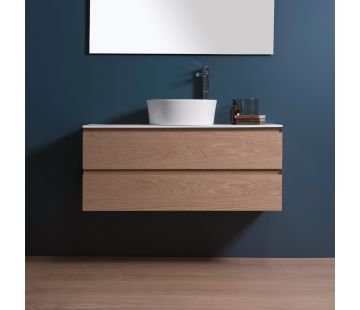 Tablo 1200 Wall-Hung vanity, 2 Drawers