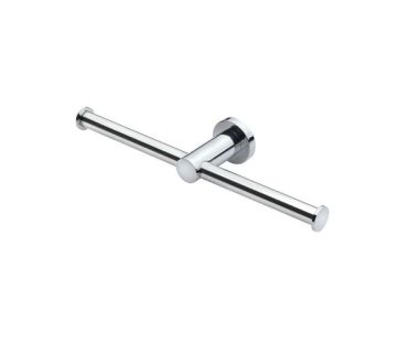 Centro Double Toilet Roll Holder