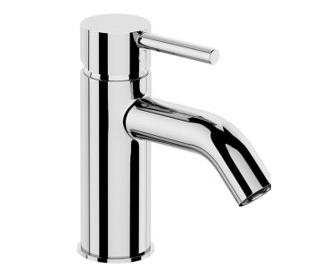 Uno Basin Mixer Curved Spout