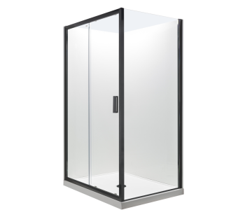Valencia Elite 2-Sided Corner Acrylic Showers - Sliding Door