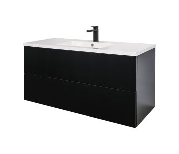Katrina Black Vanity Cabinet