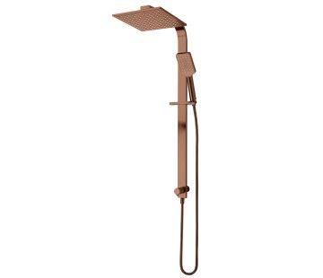 Olympia Double Head Shower - Square
