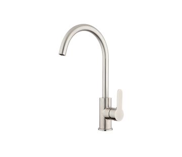 Stainless Gooseneck Sink Mixer