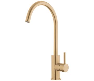 Storm Gooseneck Sink Mixer with Cold Start