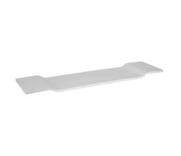 iStone 800mm Bath Tray Matte White