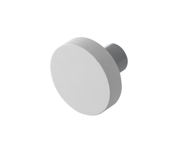 iStone Round Robe Hook Matte White