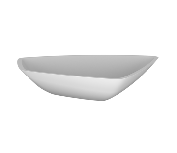 iStone Forme Basin 540mm Matte White