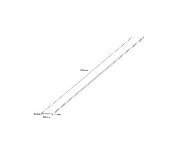 Shower Wedge Fillet 110 x 1200