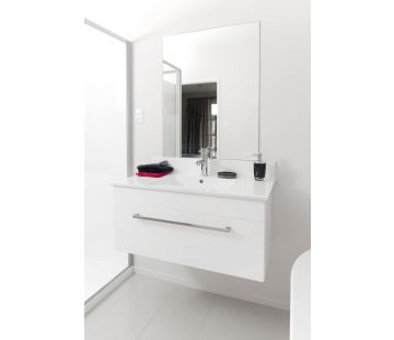 Zara 1000 Wall-Hung Vanity, 1 Drawer