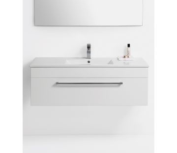 Zara 1200 Wall-Hung Vanity, 1 Drawer
