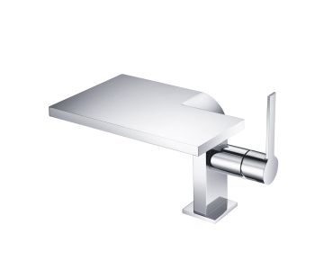 Zento Basin Mixer Cascade Chrome