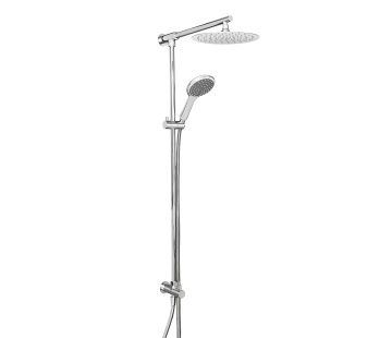 Zento Renova Single Hose with Built in Elbow Chrome